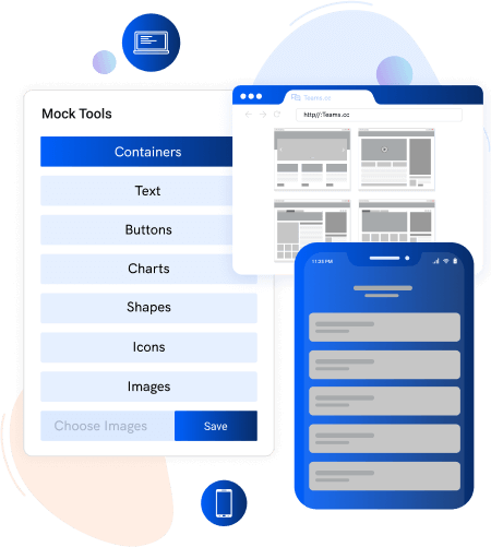 wireframes for any device